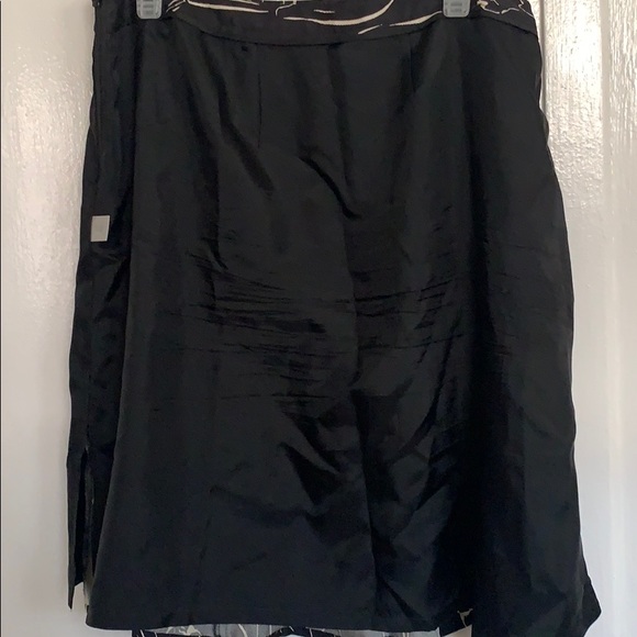 DKNY SILK MIDI SKIRT DONNA KAREN NEW YORK LINED SIZE 14 - Picture 5 of 7